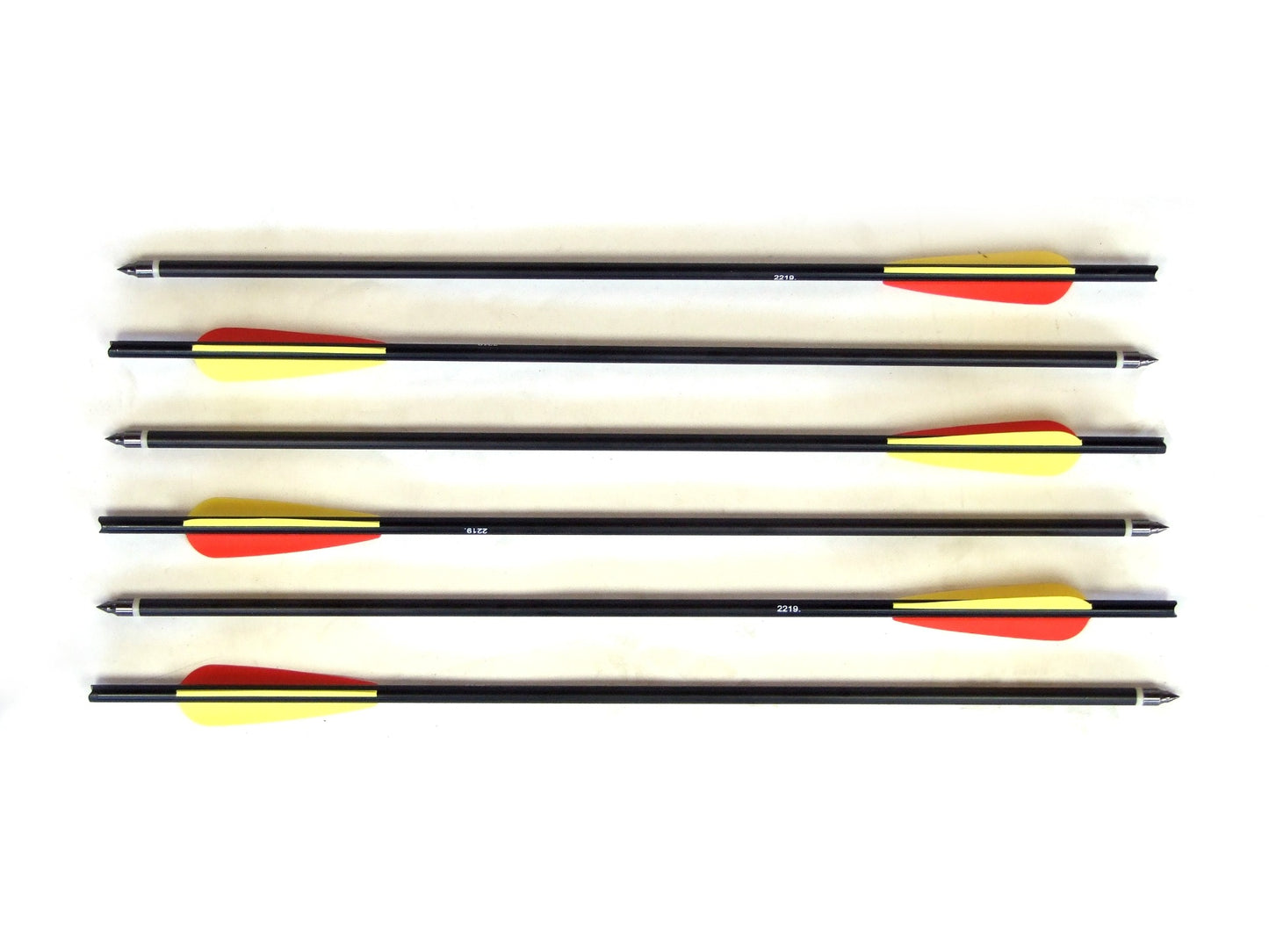Man Kung 20 inch aluminium crossbow bolts black 6-pack (Ø9mm)