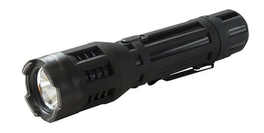 STUN GUN WITH SABER RED GS 2000SF FLASHLIGHT, 5 MILLION V + HOLSTER