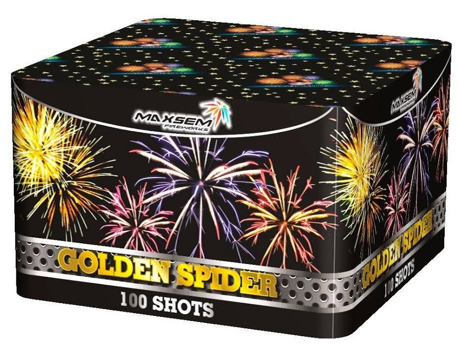 Golden Spider firework