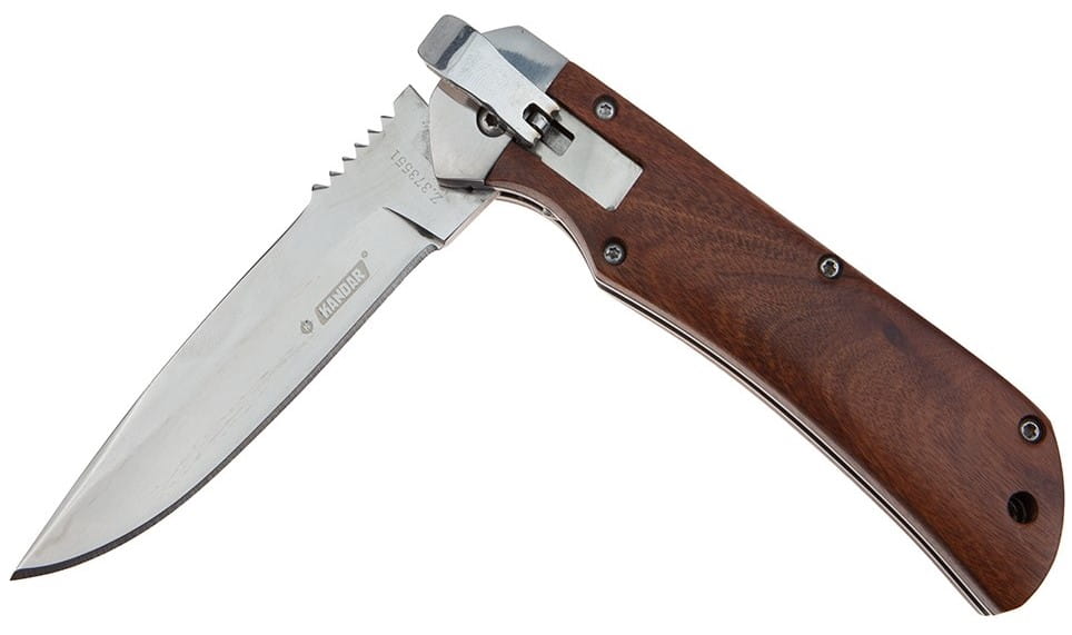 FOLDING KNIFE KANDAR N-0532 SPRING LOADED – HUNTTIME